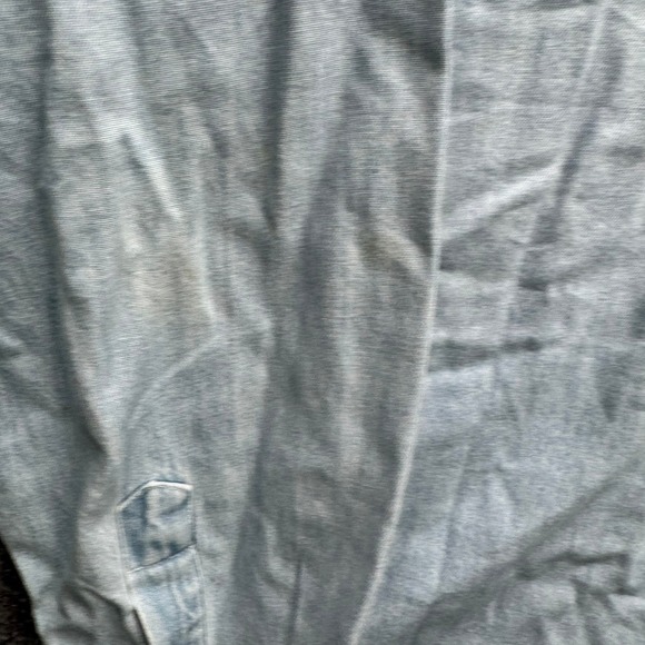 CYRK Clothing Denim Shirt Men's Size L Blue Long Sleeve Button Up NASCAR - Picture 10 of 12